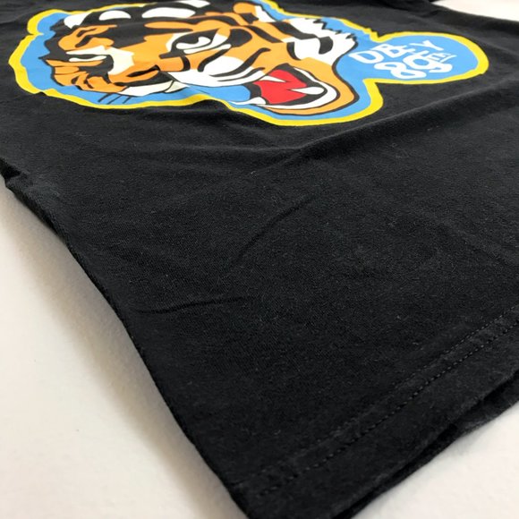 OBEY 89th T-Shirt S/M Roaring Tiger Skater Street Pop Art Bold Black - Picture 3 of 7